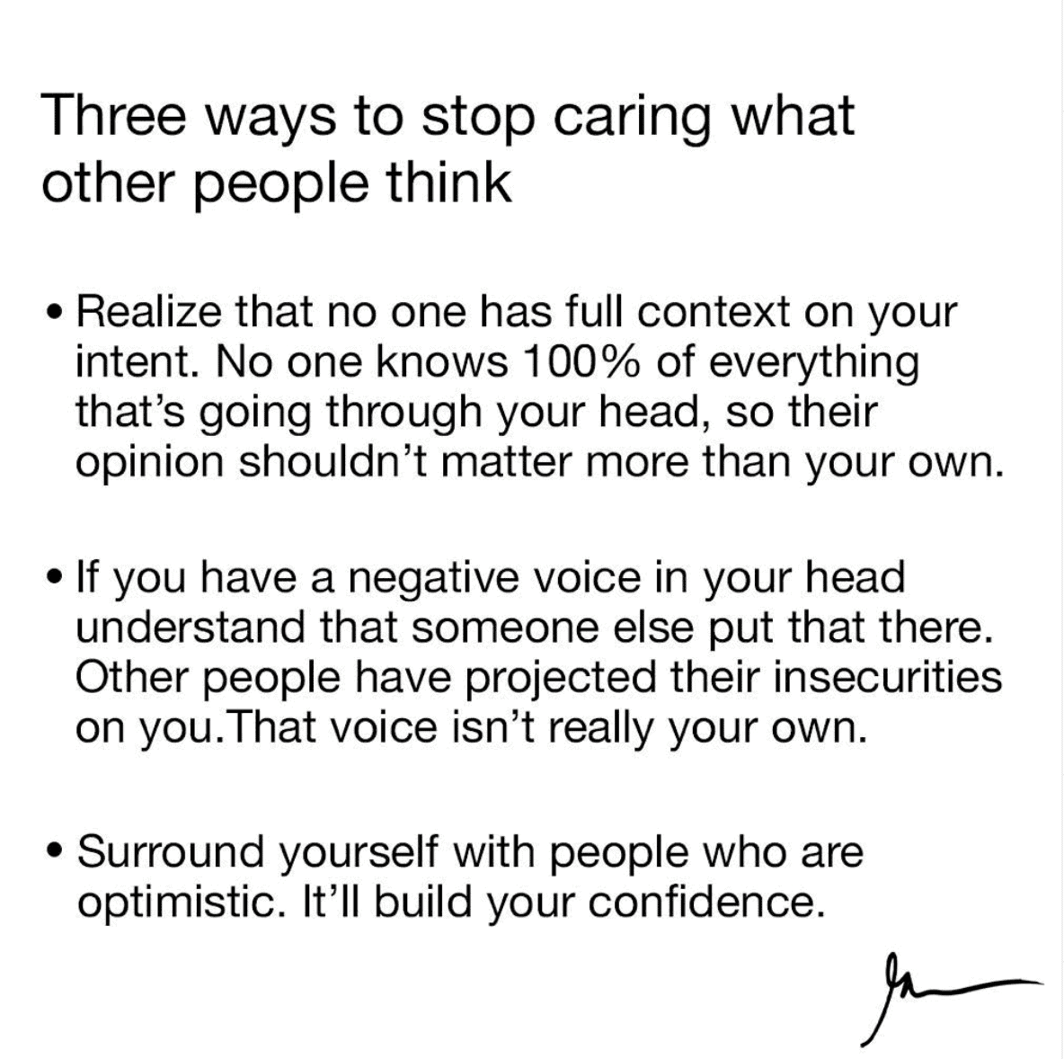 Parenting Idea #1 -- Stop Caring What People Think