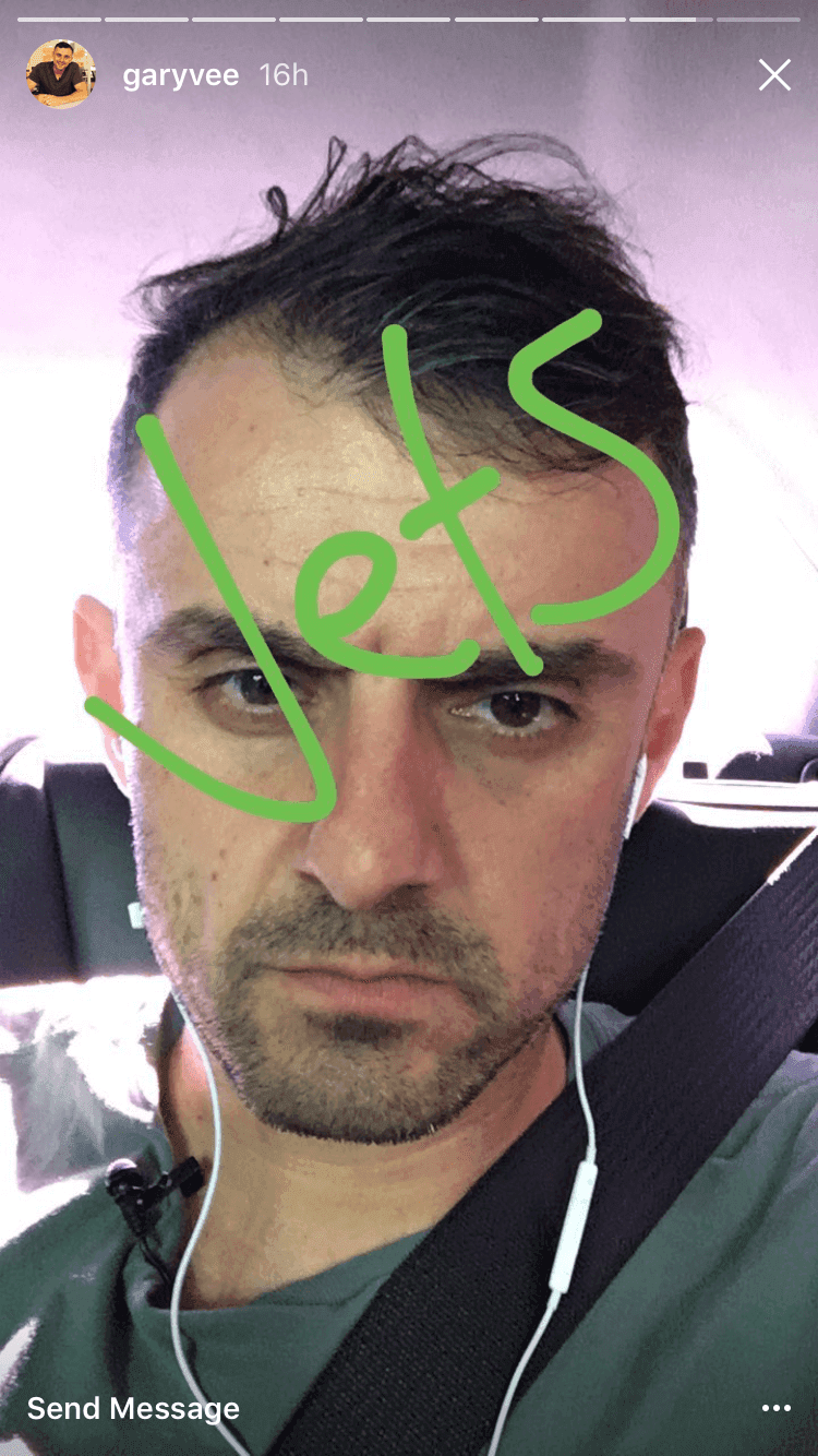 @Garyvee on Instagram Stories