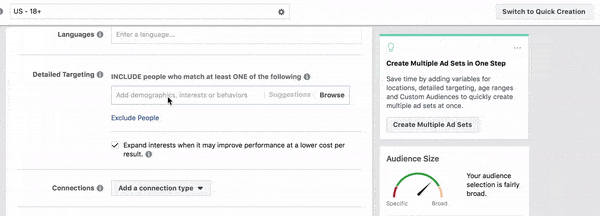 facebook advertising