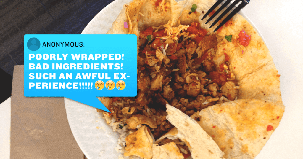 A sad burrito review