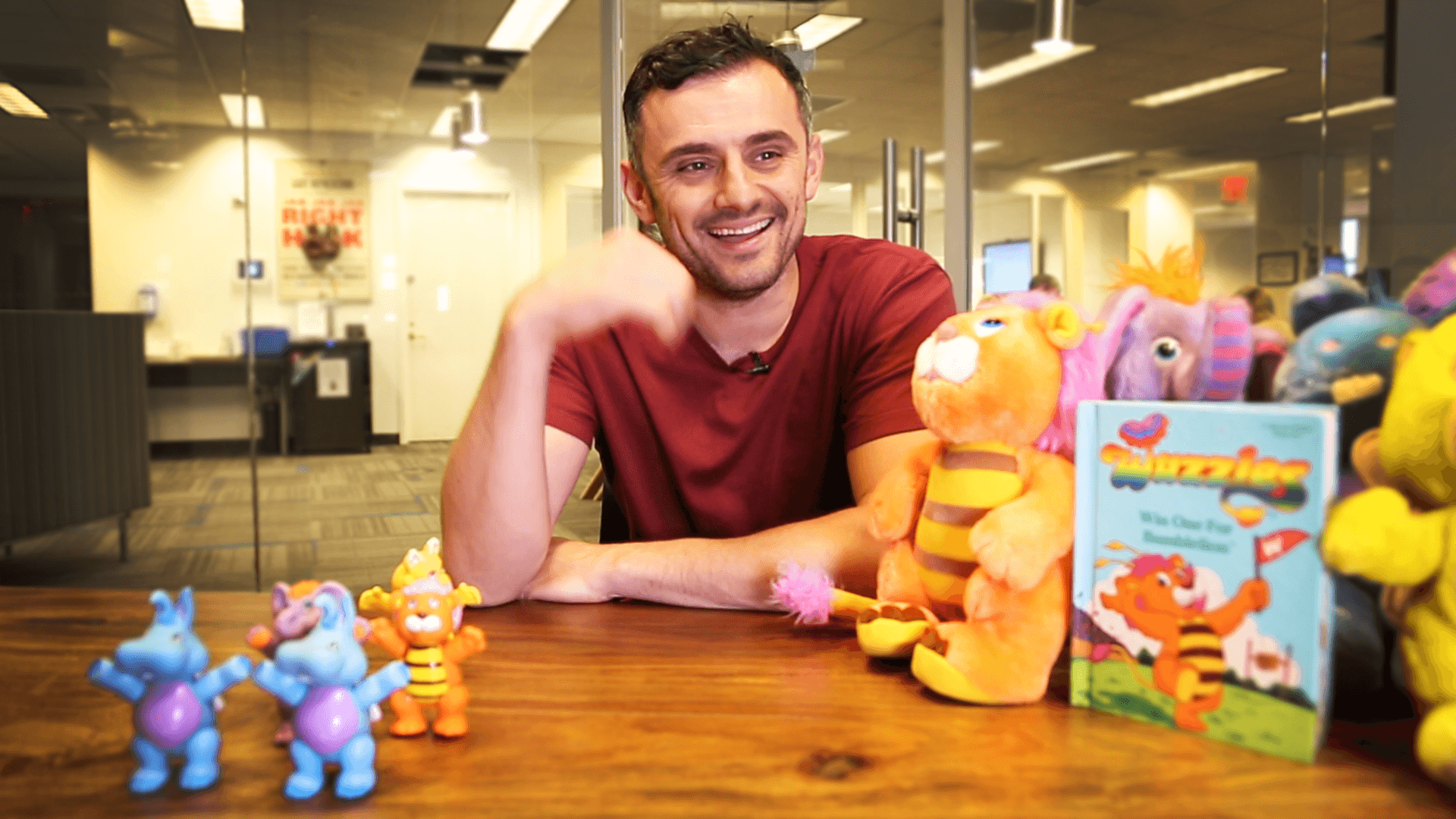 Gary Vaynerchuk and his Wuzzle collection