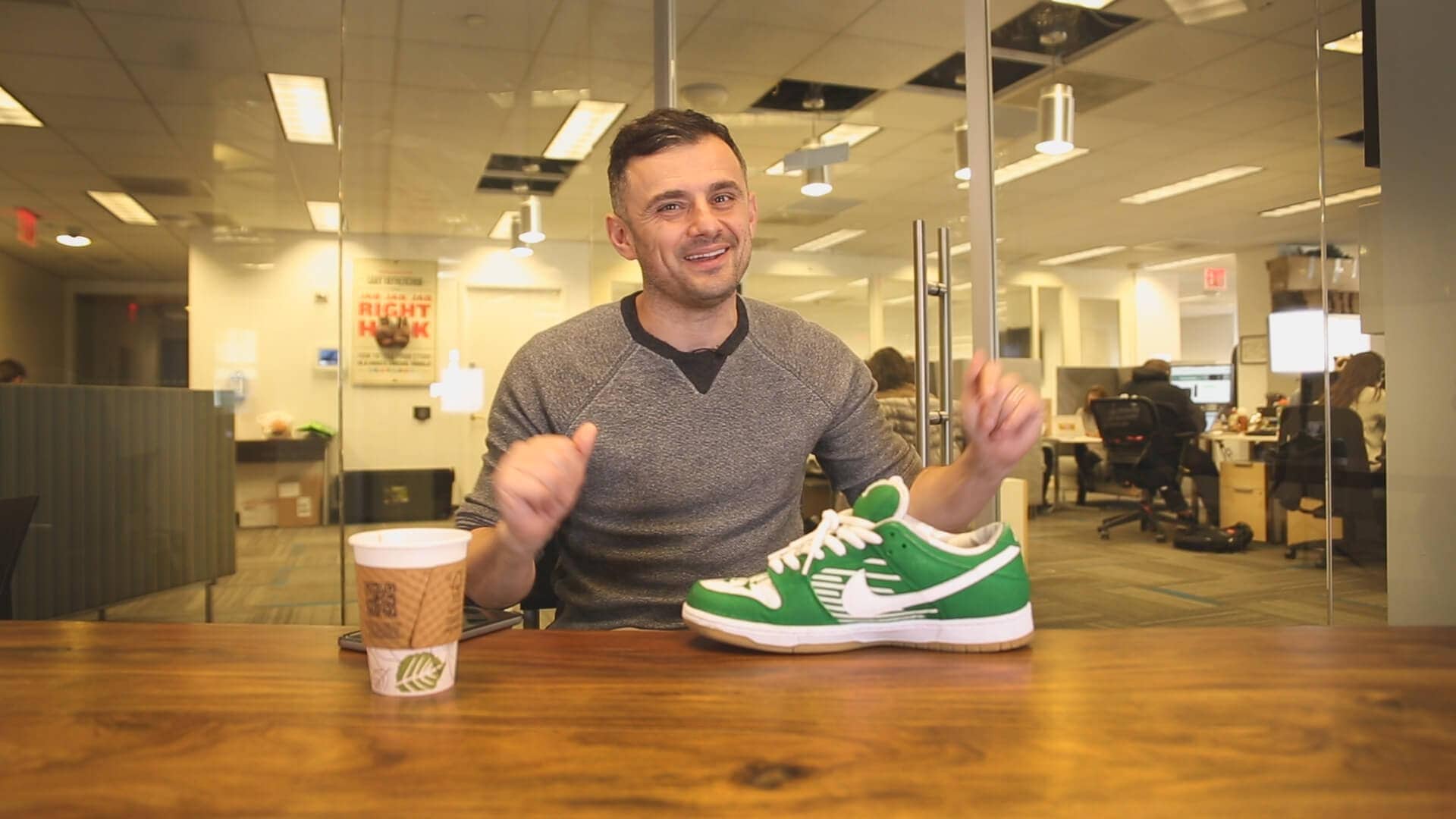 Gary Vaynerchuk talking about his New York Jets Nike's on the #AskGaryVee Show