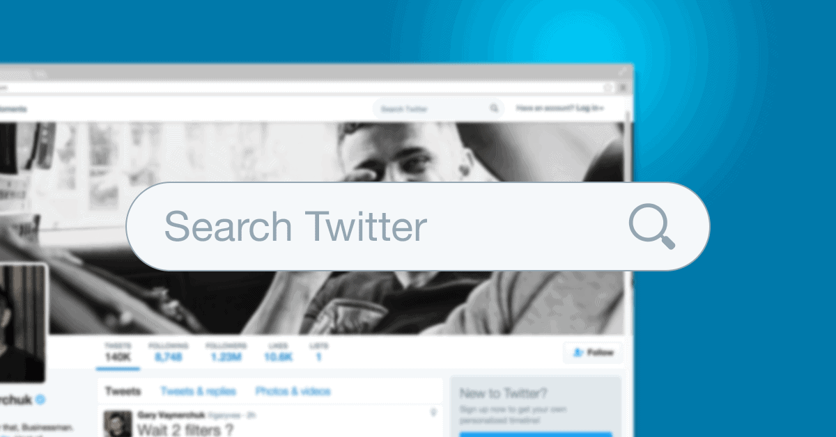 Twitter's search engine is a powerful tool for marketers