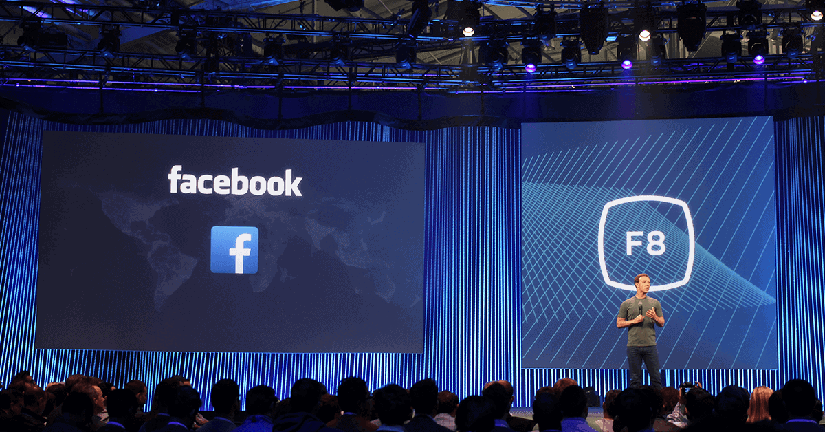 Mark Zuckerberg at F8 2015. Will his announcements at F8 2016 change what it means to be on the Internet?