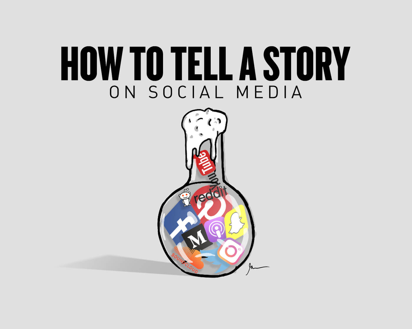 How to Tell a Story on Social Media