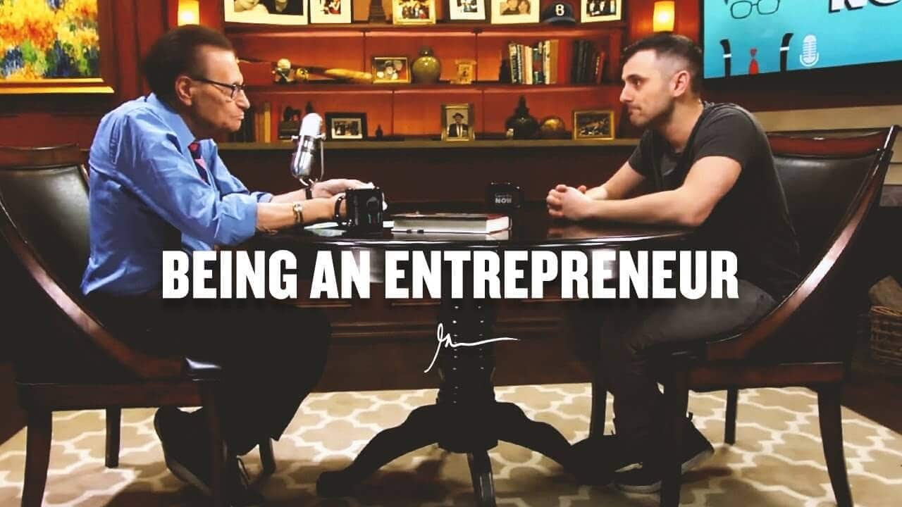 Being an Entrepreneur | Gary Vaynerchuk With Larry King
