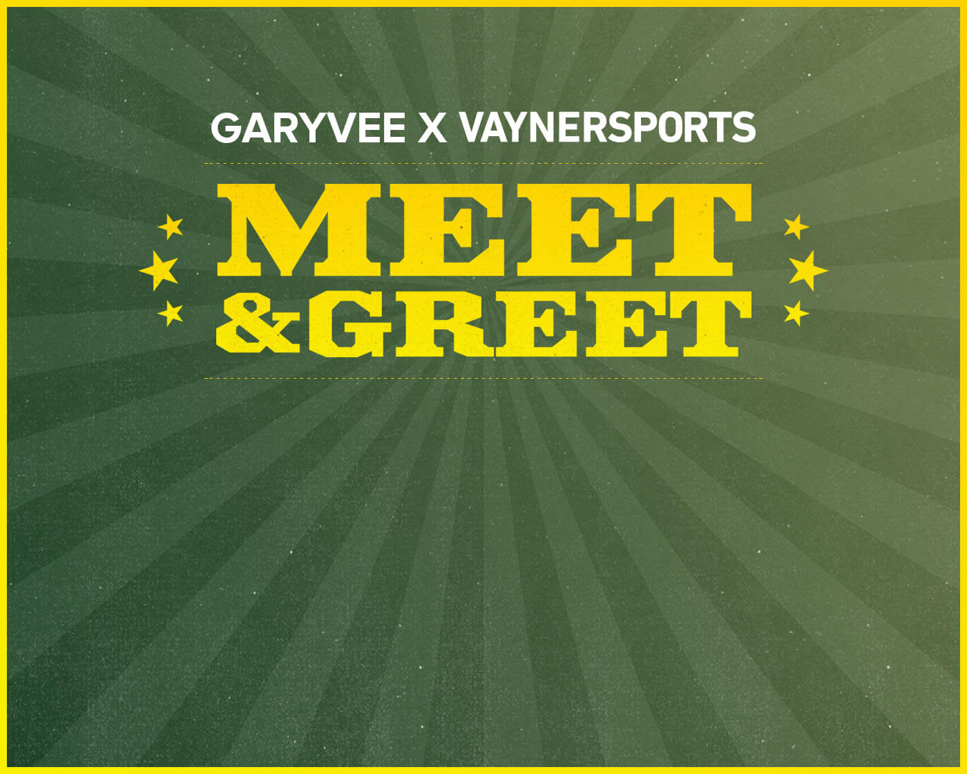 An Invitation to the GaryVee x VaynerSports Meet and Greet