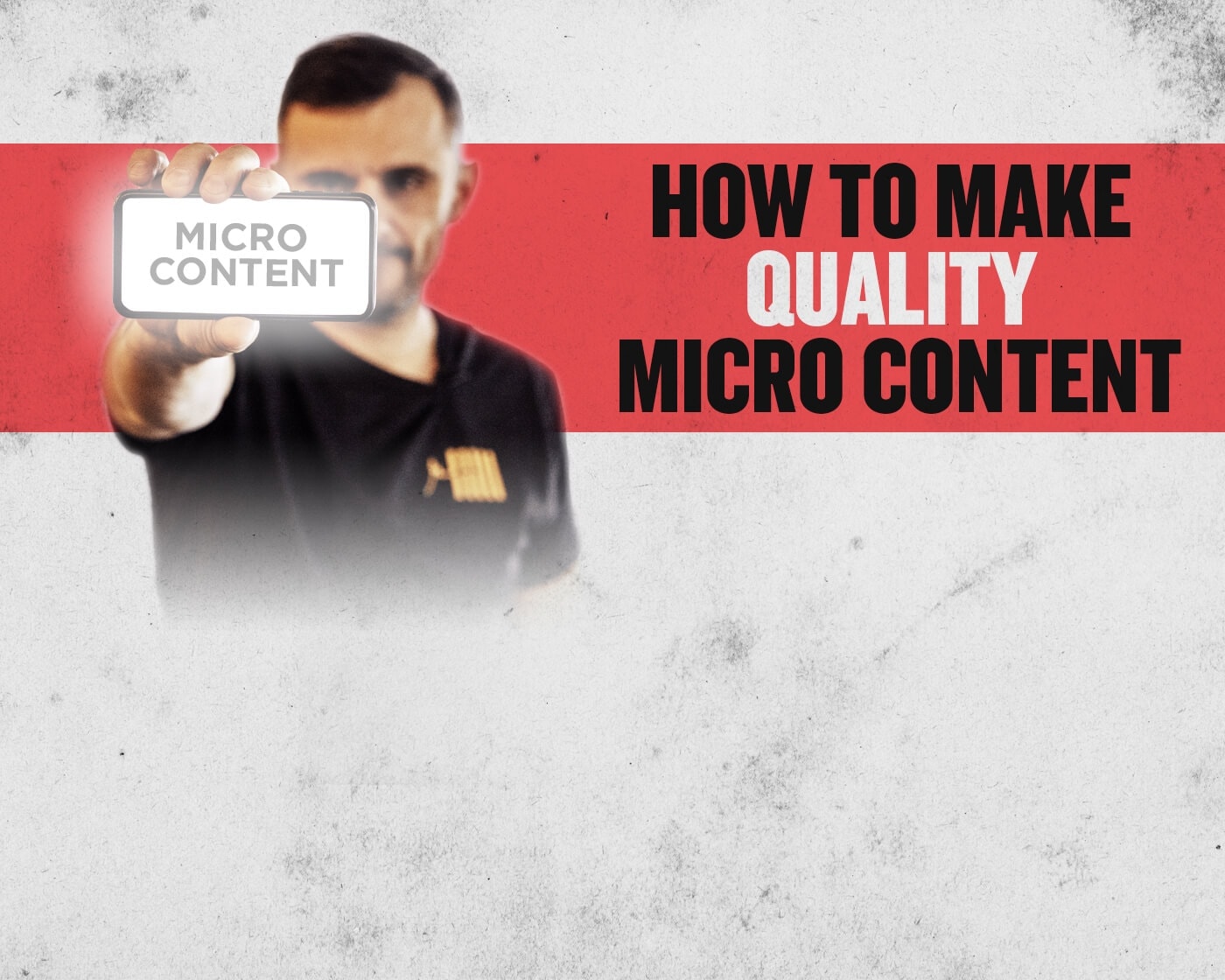 How To Make Quality Micro Content