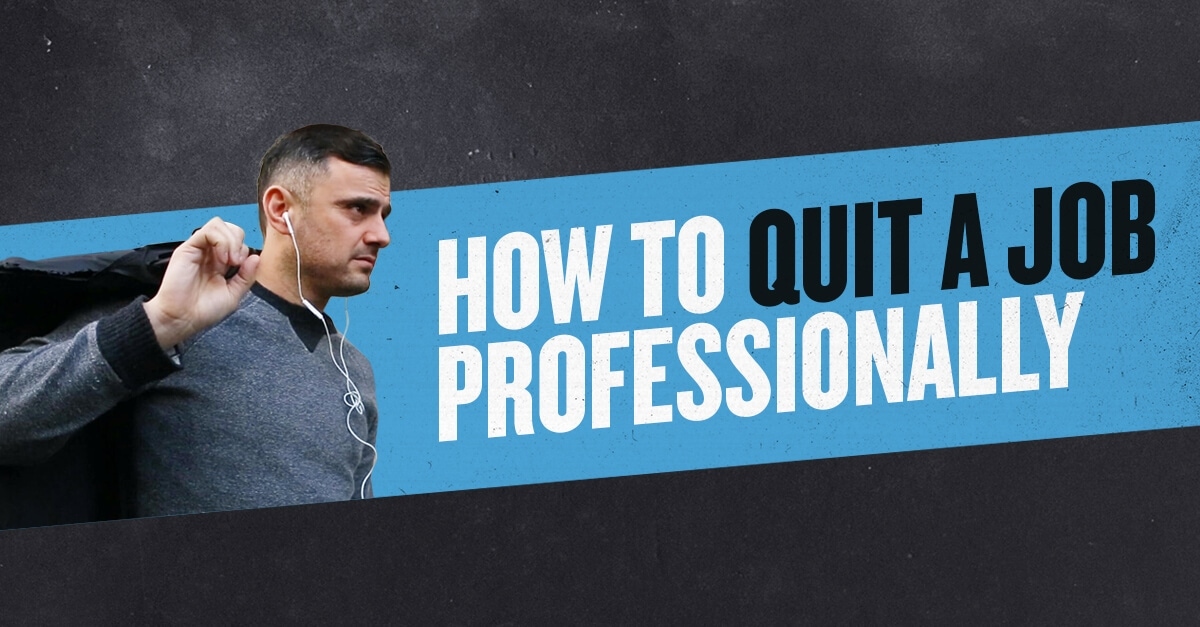 How to Quit a Job Professionally