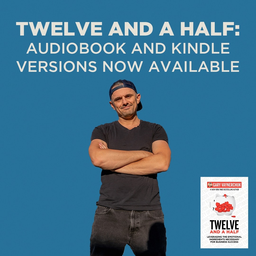 Twelve and a Half: Audiobook and Kindle versions now available